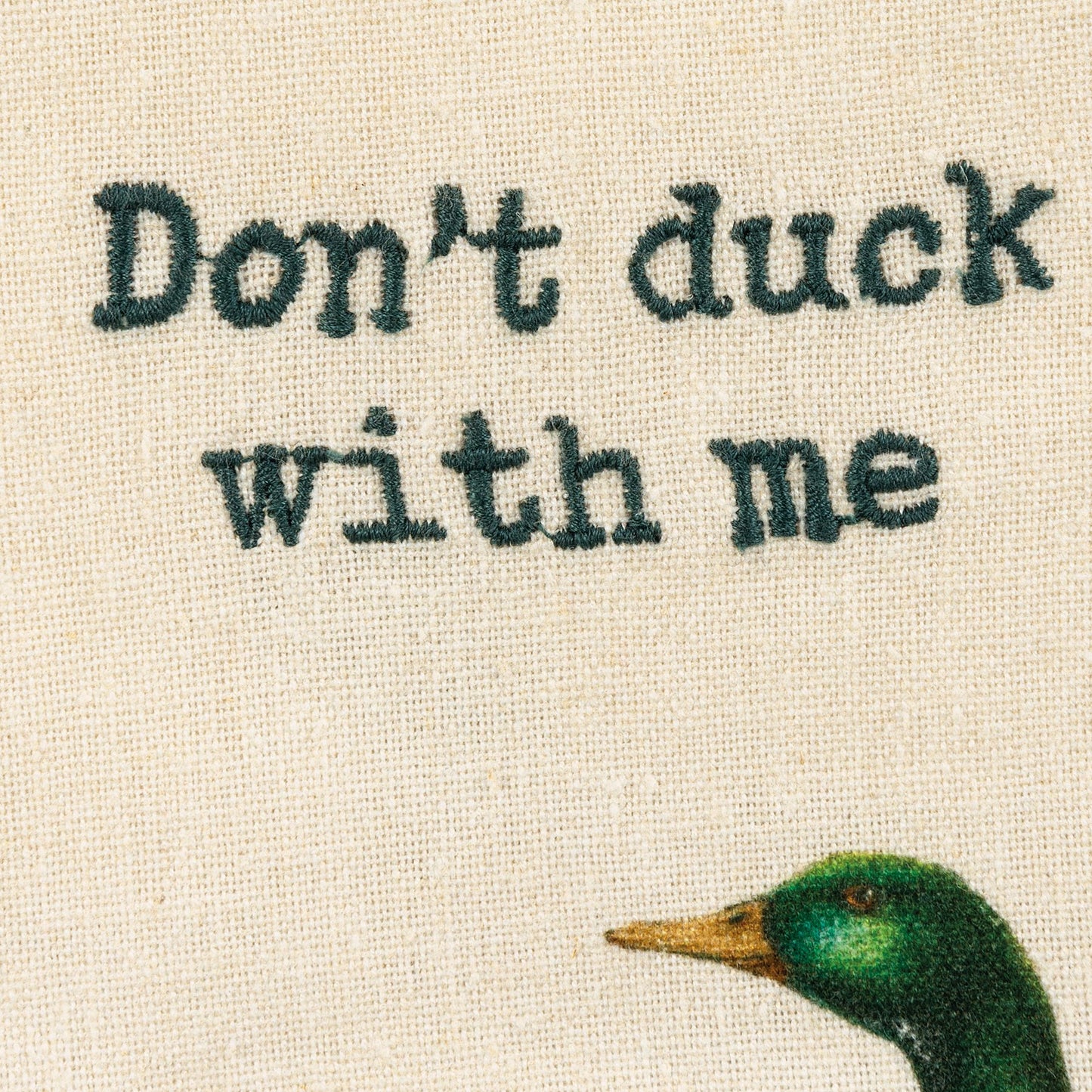 Primitives by Kathy- Don't Duck With Me Kitchen Towel