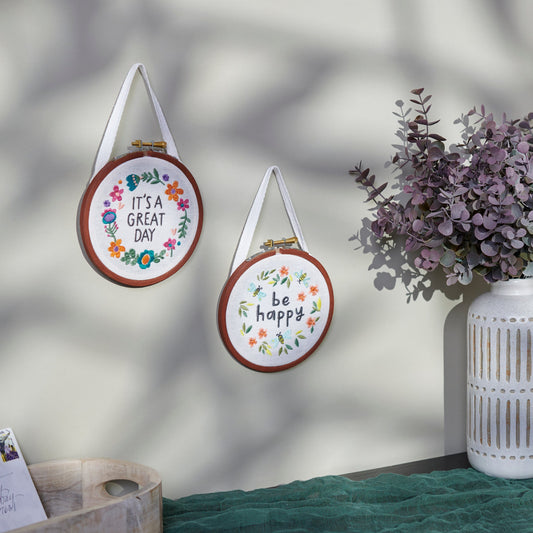 Primitives by Kathy- Be Happy Hoop