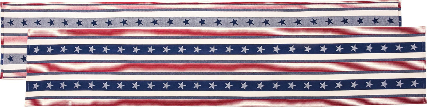 Primitives by Kathy- Stars And Stripes Table Runner