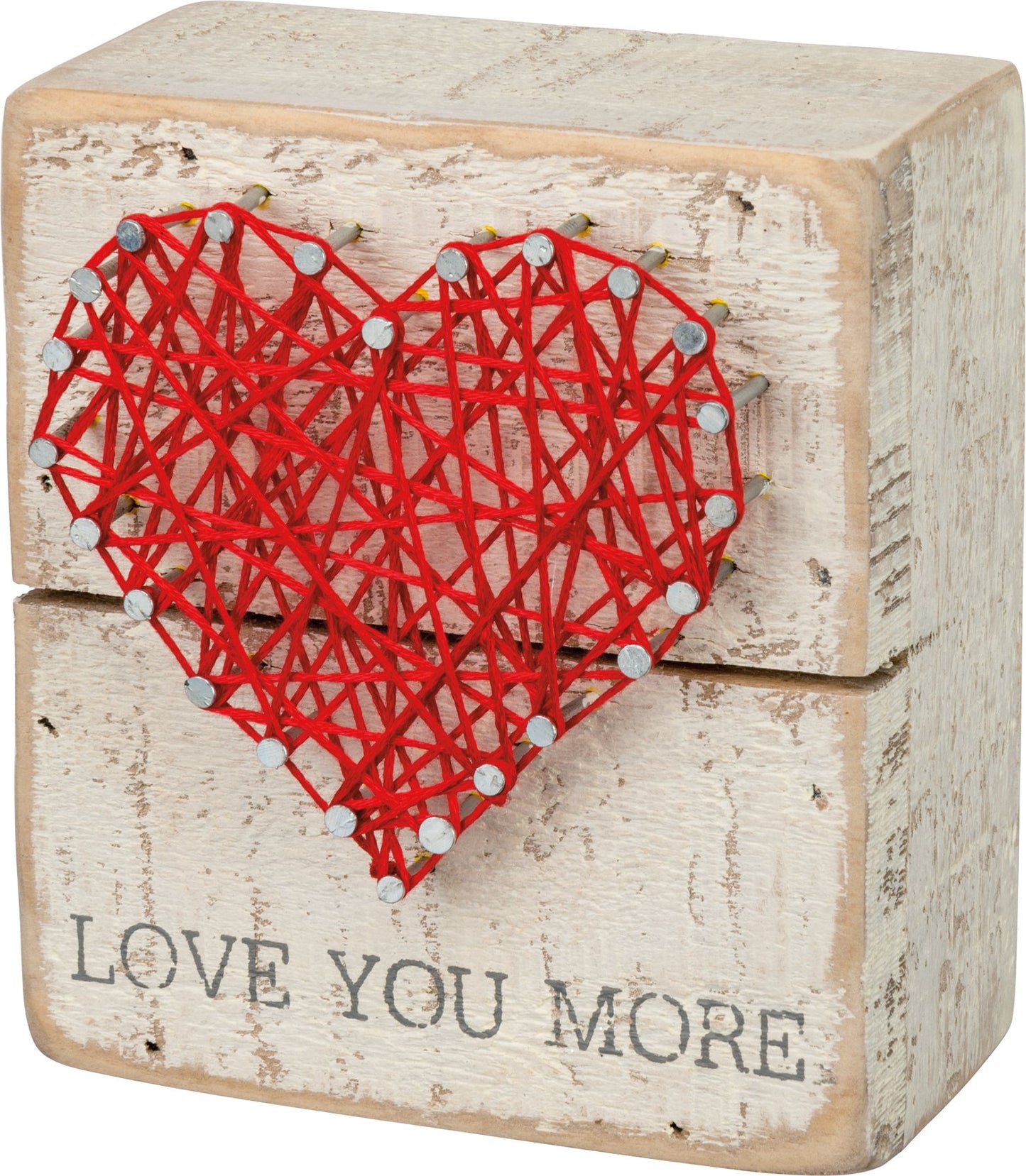Primitives by Kathy- Love You More String Art