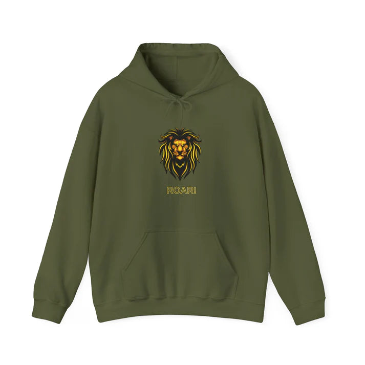 Zestque Clothing-Men's Roar Hooded Sweatshirt
