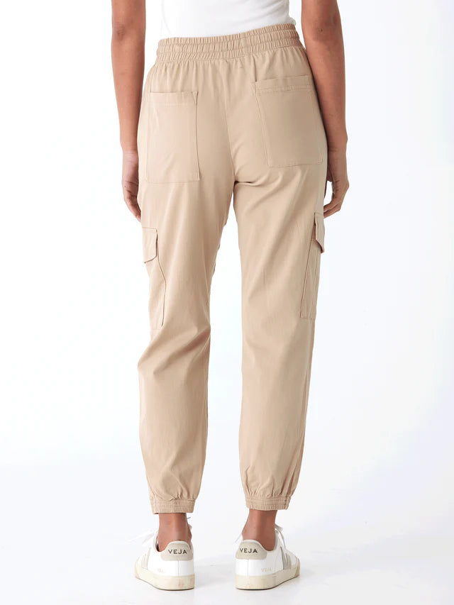 Threads 4 Thought-Women's Delilah Stretch Twill Cargo Jogger 27"