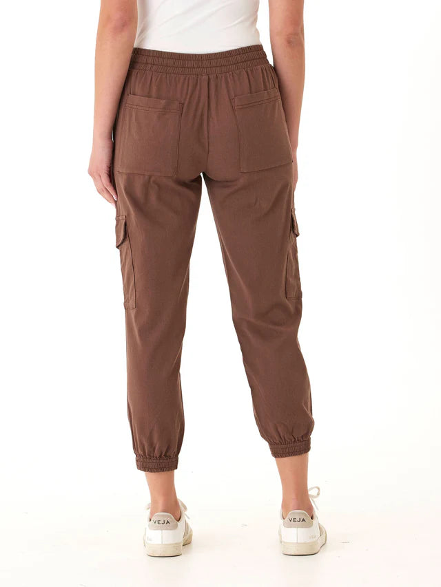 Threads 4 Thought-Women's Delilah Stretch Twill Cargo Jogger 27"