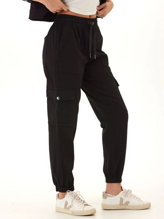 Threads 4 Thought-Women's Delilah Stretch Twill Cargo Jogger 27"