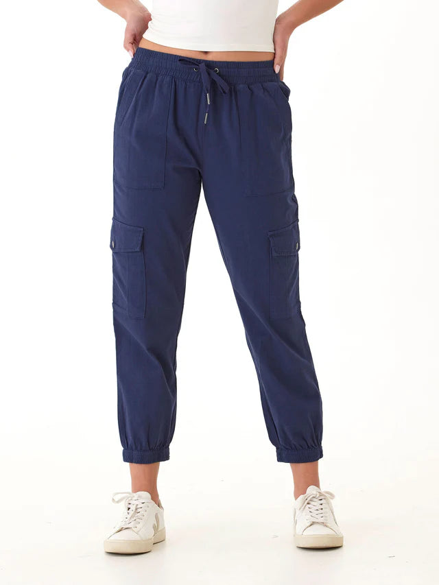 Threads 4 Thought-Women's Delilah Stretch Twill Cargo Jogger 27"