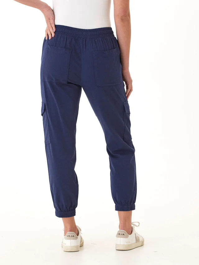 Threads 4 Thought-Women's Delilah Stretch Twill Cargo Jogger 27"