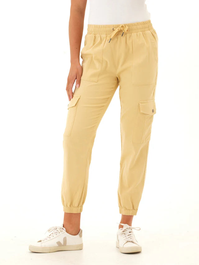Threads 4 Thought-Women's Delilah Stretch Twill Cargo Jogger 27"