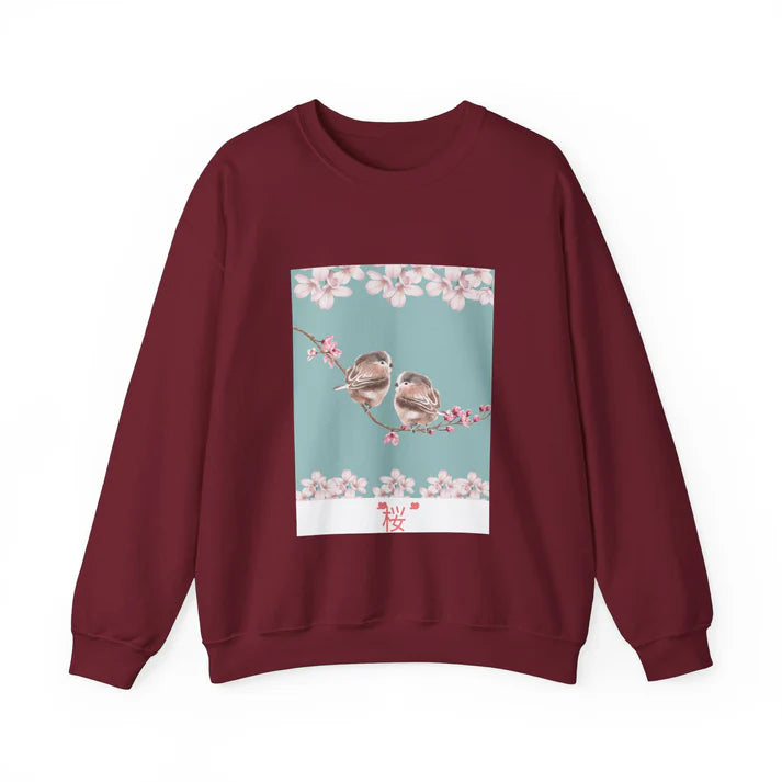 Zestque Clothing-Women's Birds Sweatshirt