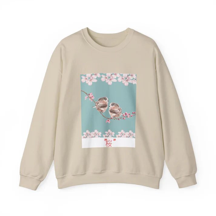 Zestque Clothing-Women's Birds Sweatshirt