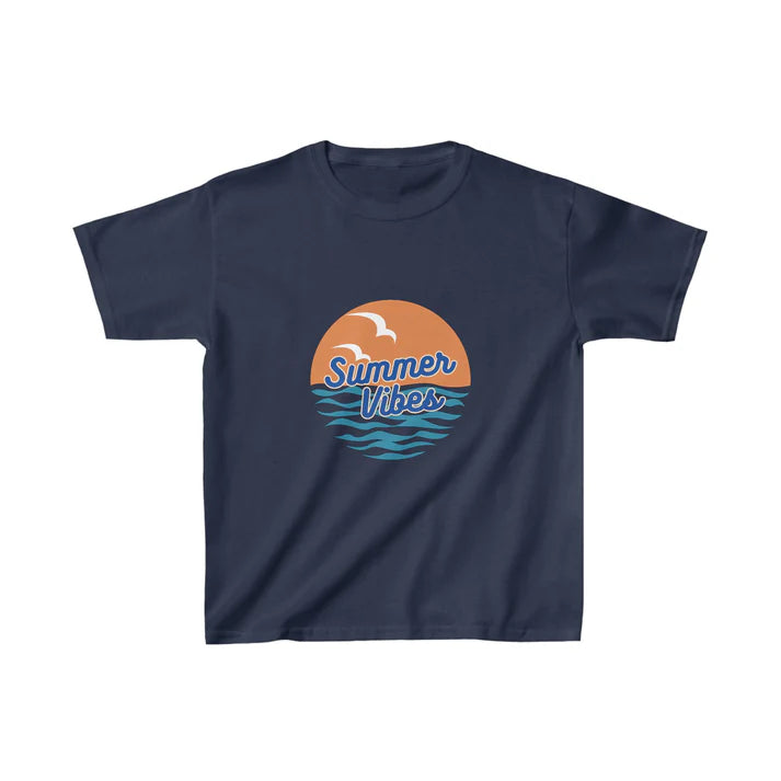 Zestque Clothing-Kid's Summer Vibes T-Shirt