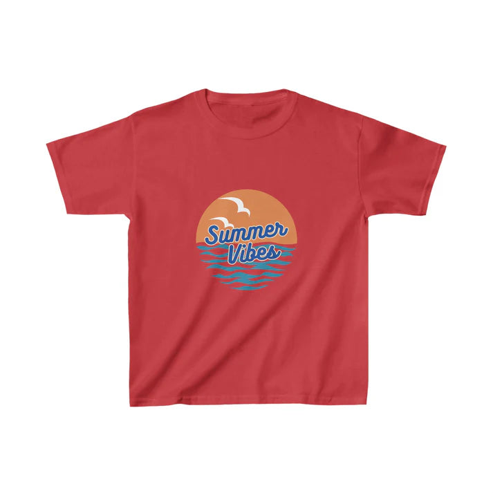 Zestque Clothing-Kid's Summer Vibes T-Shirt