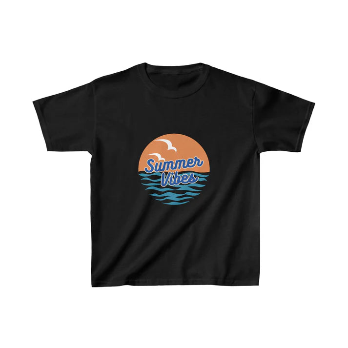 Zestque Clothing-Kid's Summer Vibes T-Shirt