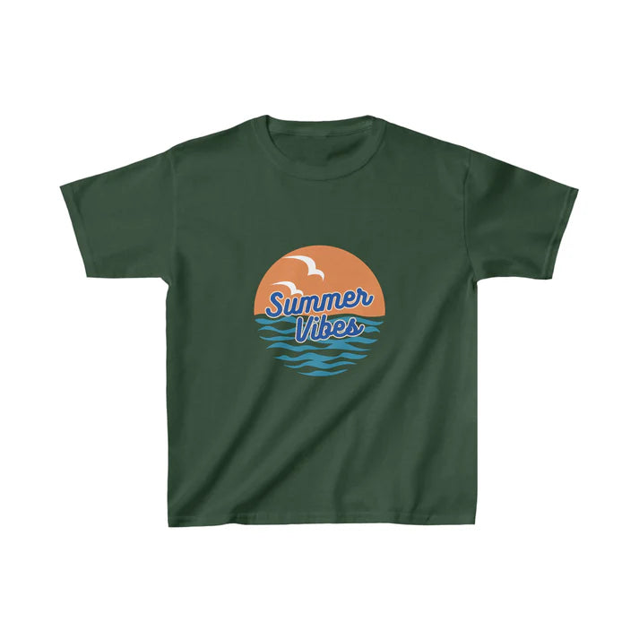 Zestque Clothing-Kid's Summer Vibes T-Shirt