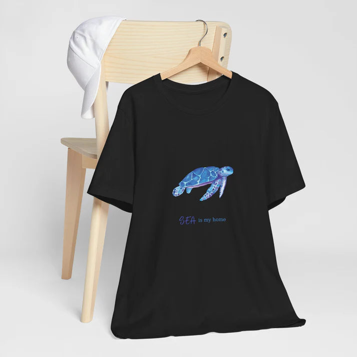 Zestque Clothing-Women's Sea is My Home T-Shirt