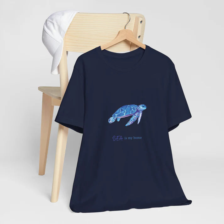 Zestque Clothing-Women's Sea is My Home T-Shirt