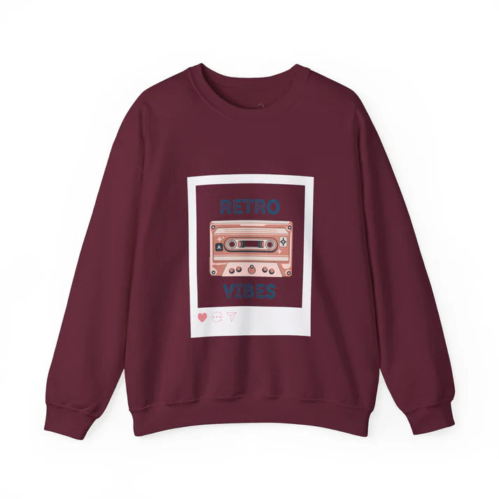 Zestque Clothing-Women's Retro Vibes Sweatshirt