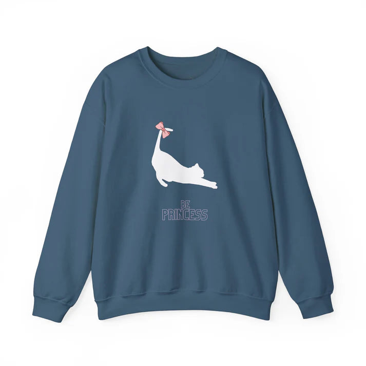 Zestque Clothing-Women's Be Princess Sweatshirt