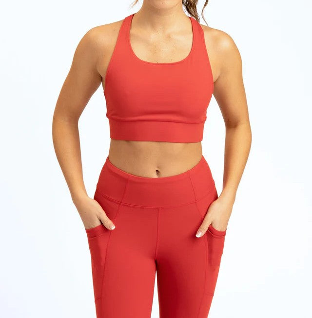 Threads 4 Thought-Women's Strappy Sports Bra