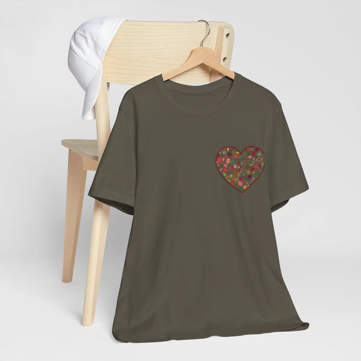 Zestque Clothing-Women's Heart T-Shirt