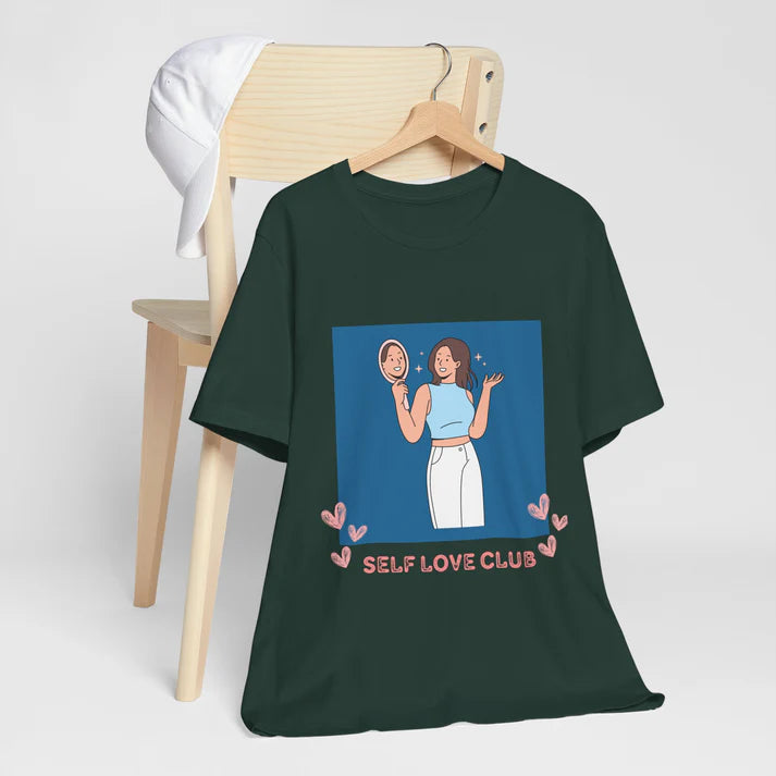 Zestque Clothing-Women's Self Love Club T-Shirt