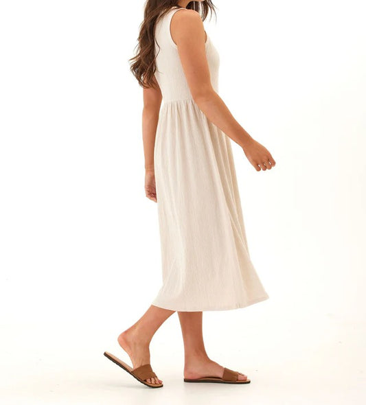 Threads 4 Thought-Women's Bridget Smocked Jersey Midi Dress