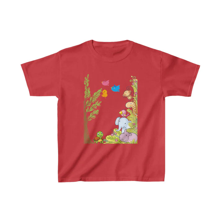 Zestque Clothing-Kid's Cute Animals T-Shirt