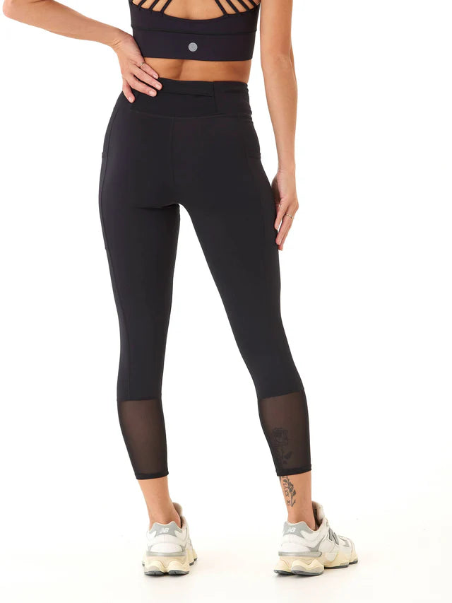 Threads 4 Thought-Women's Katalina High Rise Performance Mesh Panel 7/8 Legging