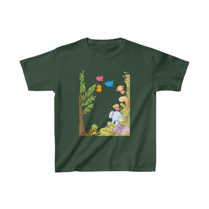 Zestque Clothing-Kid's Cute Animals T-Shirt
