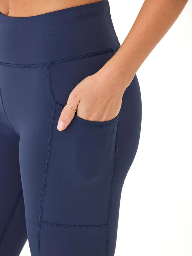 Threads 4 Thought-Women's Katalina High Rise Performance Mesh Panel 7/8 Legging