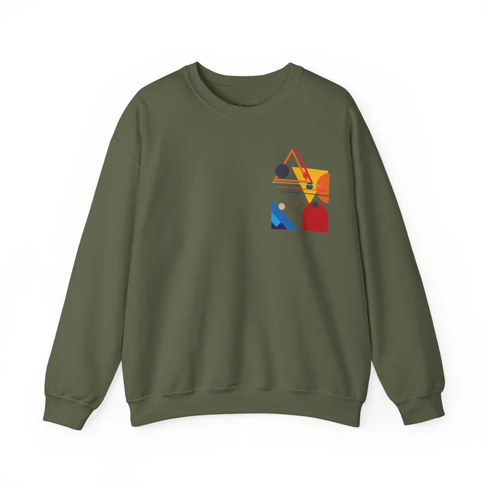 Zestque Clothing- Men's Geometric Sweatshirt