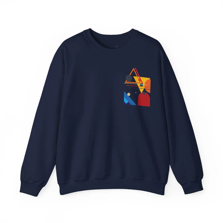 Zestque Clothing- Men's Geometric Sweatshirt