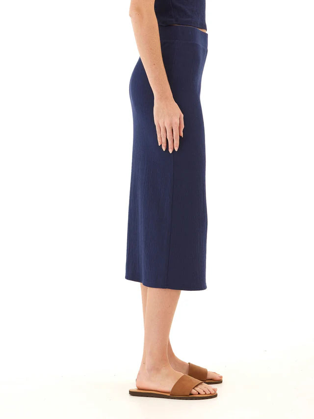 Threads 4 Thought-Women's Adella Smocked Jersey Midi Skirt