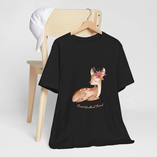 Zestque Clothing-Women's Sweet Woodland Friend T-Shirt