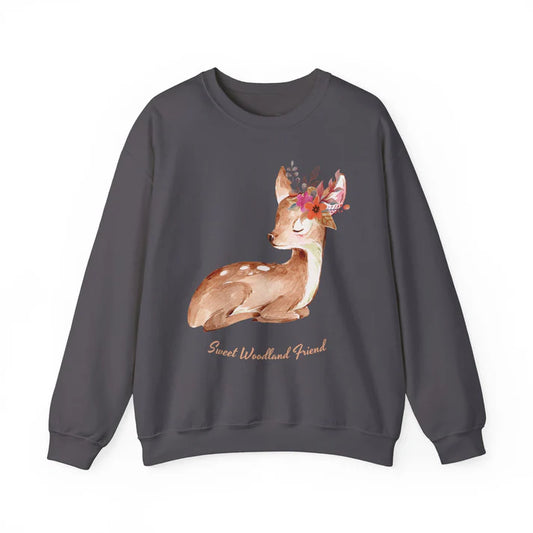 Zestque Clothing-Women's Sweet Woodland Friend Sweatshirt