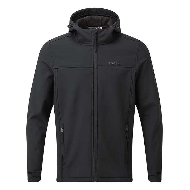 TOG 24-Feizor Mens Shower Resistant Softshell Hooded Jacket