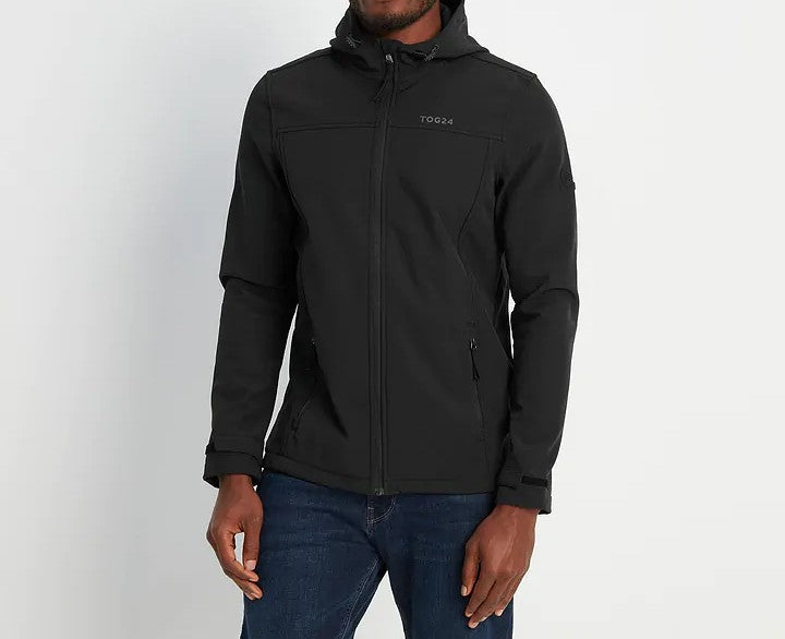 TOG 24-Feizor Mens Shower Resistant Softshell Hooded Jacket
