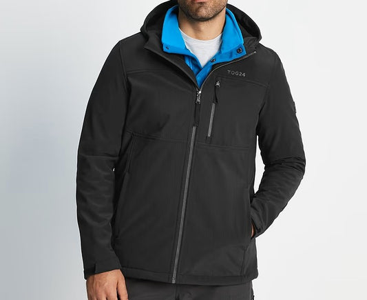 TOG 24-Truro Mens Hooded Softshell Jacket