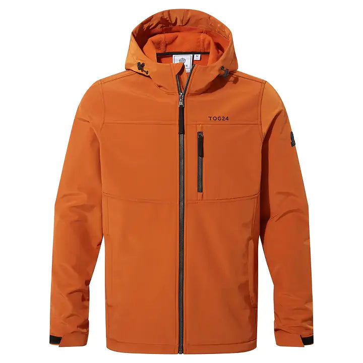 TOG 24-Truro Mens Hooded Softshell Jacket