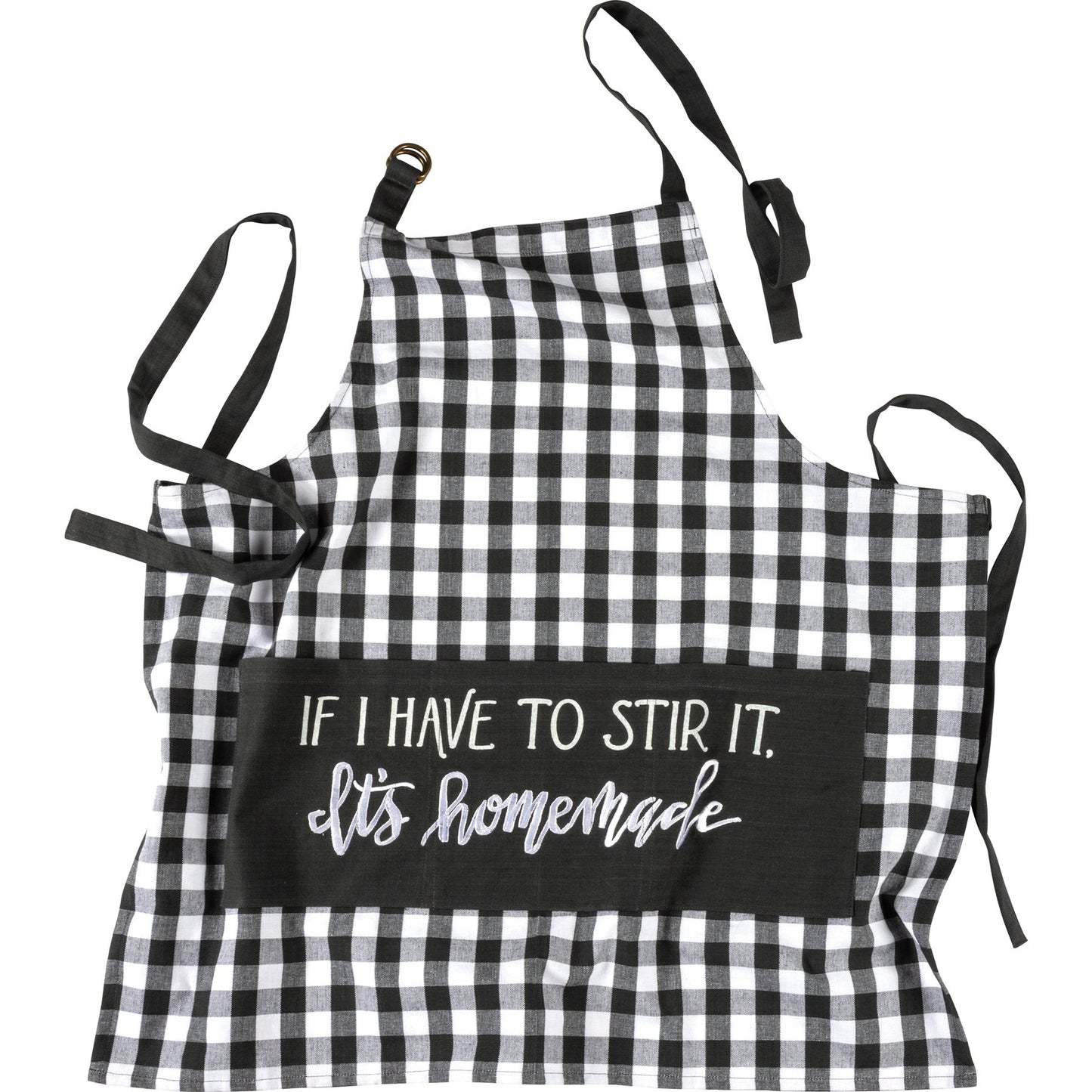 Primitives by Kathy- If I Have To Stir It It's Homemade Apron