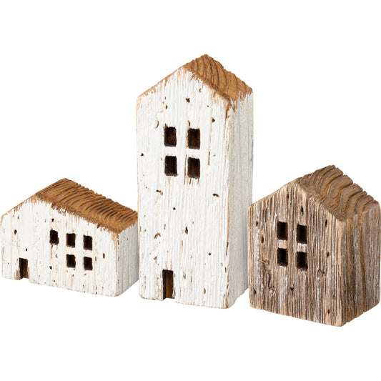Primitives by Kathy-Rustic Houses Sitter Set (3pc)
