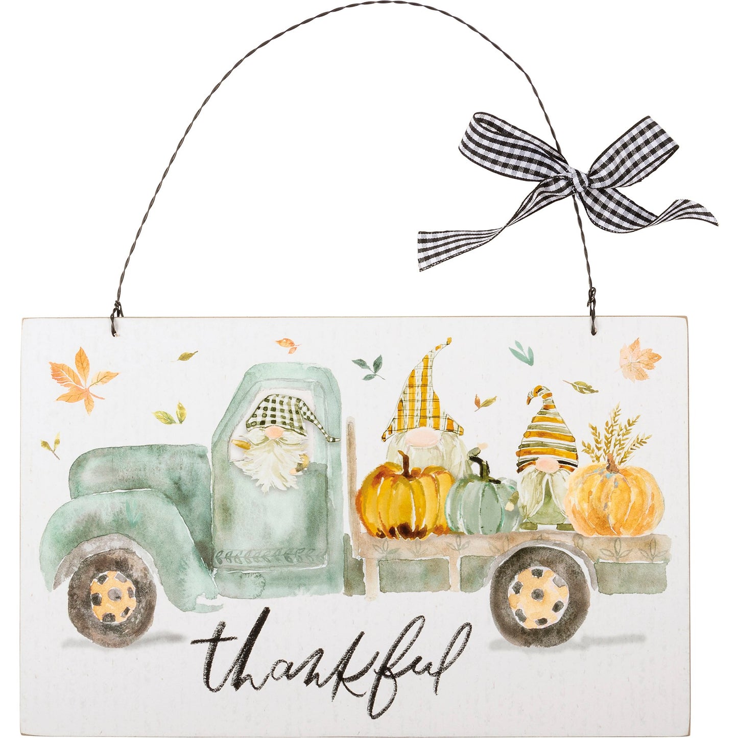 Primitives by Kathy-  Thankful Hanging Decor