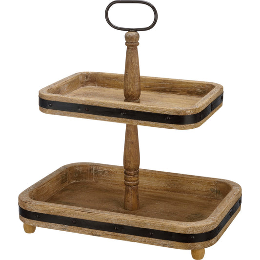 Primitives by Kathy- Two Tiered Rectangle Tray