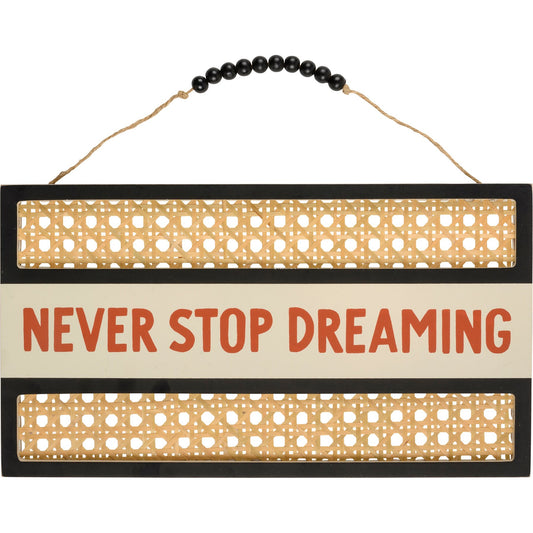 Primitives by Kathy-  Never Stop Dreaming Wall Decor