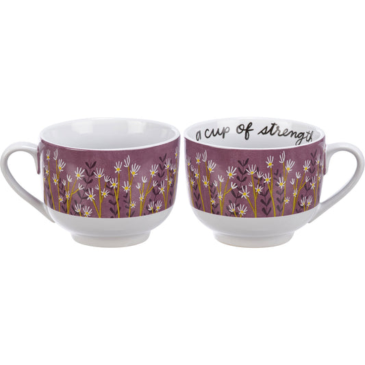 Primitives by Kathy-A Cup Of Strength Mug