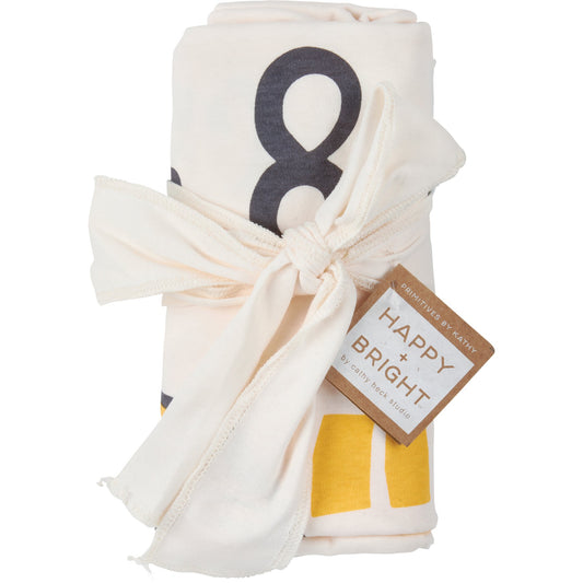 Primitives by Kathy- Watch Me Grow Bees Milestone Blanket