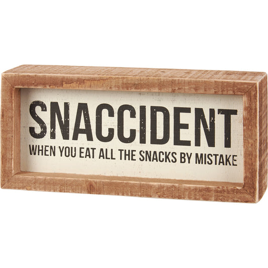 Primitives by Kathy-Snaccident Inset Box Sign