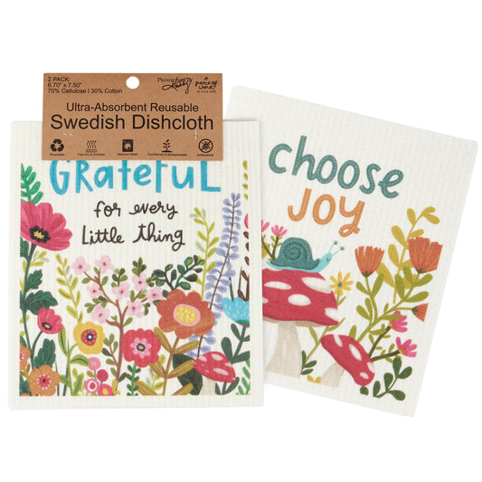 Primitives by Kathy-Choose Joy Swedish Dishcloth Set