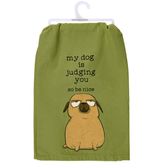 Primitives by Kathy-Be Nice Kitchen Towel