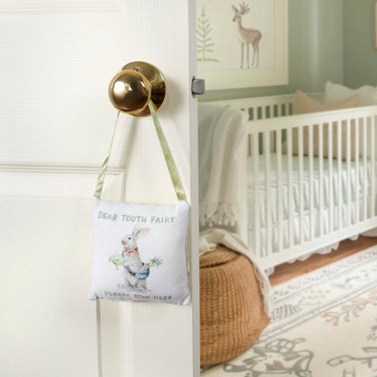 Primitives by Kathy- Rabbit Tooth Fairy Pillow