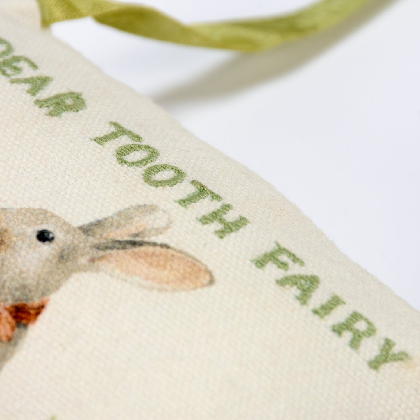 Primitives by Kathy- Rabbit Tooth Fairy Pillow